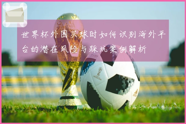 世界杯外围买球时如何识别海外平台的潜在风险与踩坑案例解析